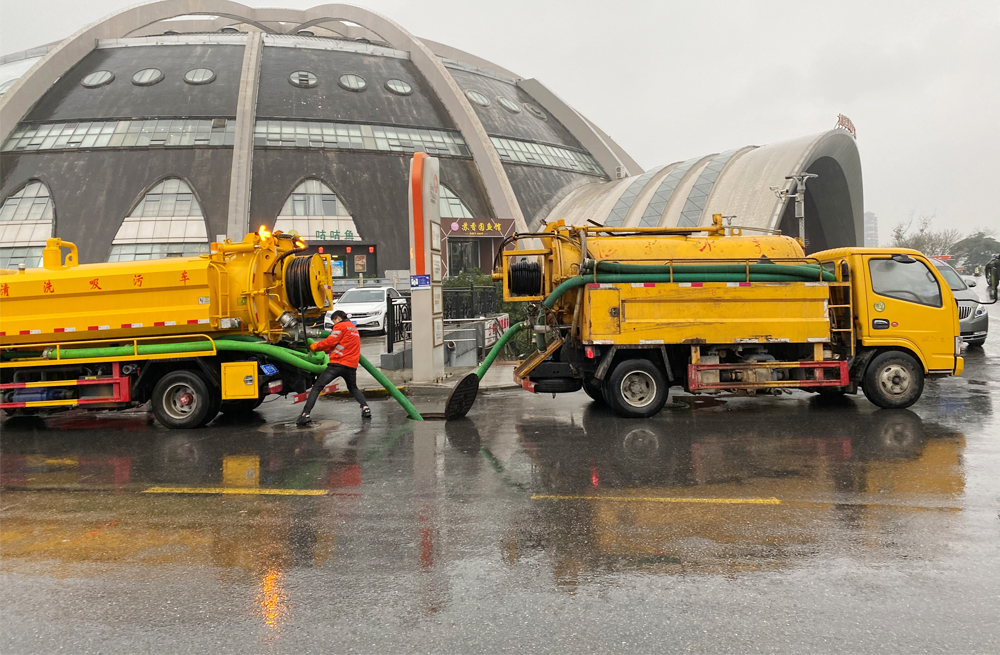 271丁家桥商场管道清淤